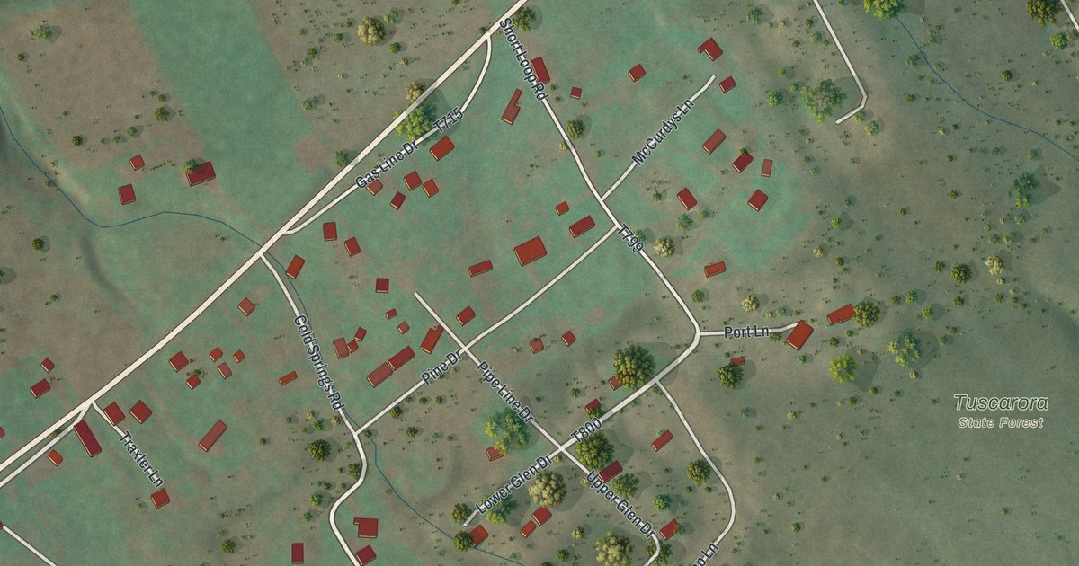 Map of Longfellow, Pennsylvania in 2026