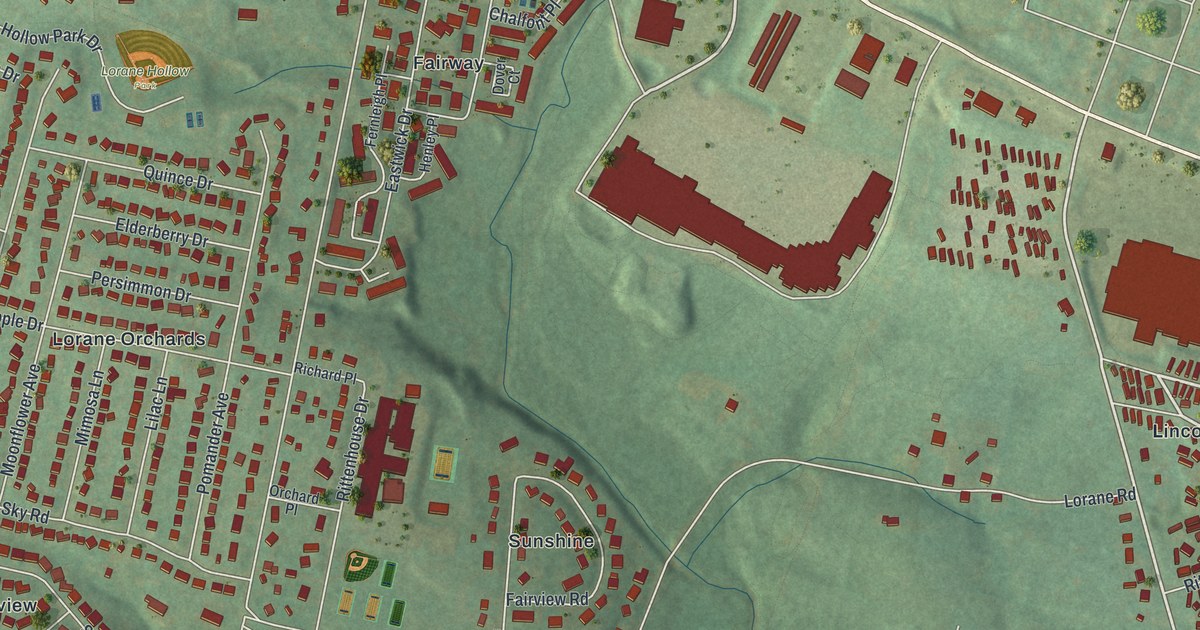 Map of Lorane, Pennsylvania in 2026