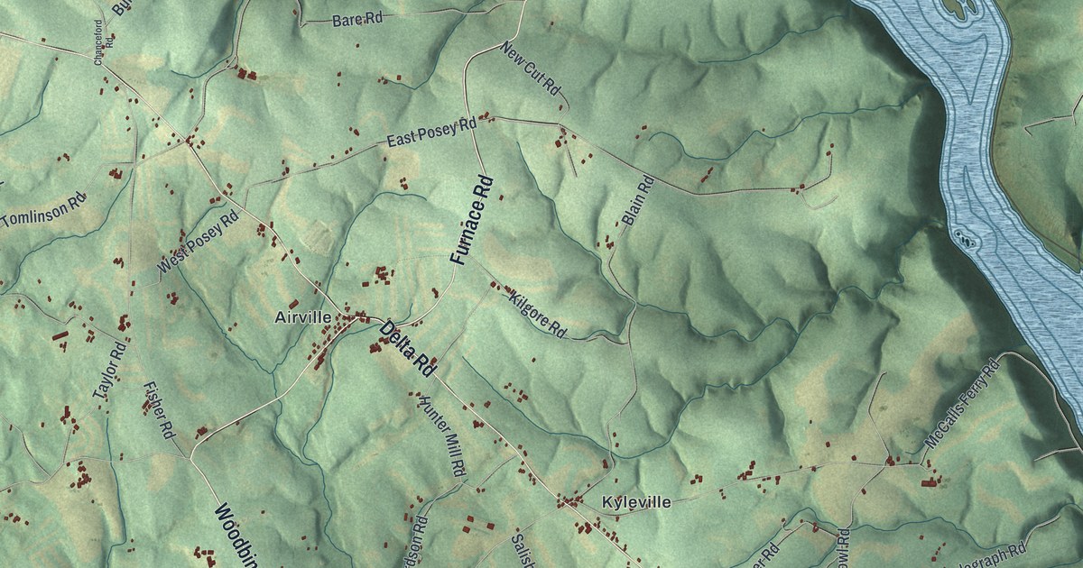 Map of Lower Chanceford, Pennsylvania in 2026