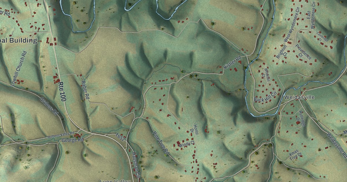 Map of Lowhill, Pennsylvania in 2026