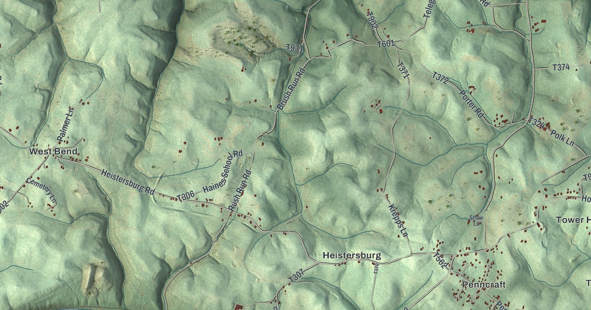 Map of Luzerne, Fayette County, Pennsylvania in 2026