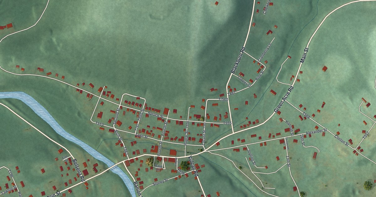 Map of Madera, Pennsylvania in 2026