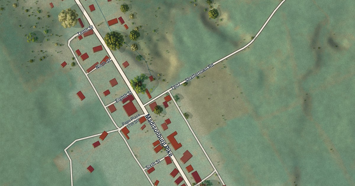 Map of Madisonburg, Pennsylvania in 2026