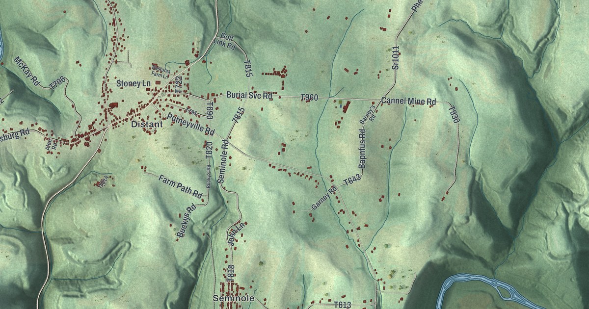 Map of Mahoning, Armstrong County, Pennsylvania in 2026