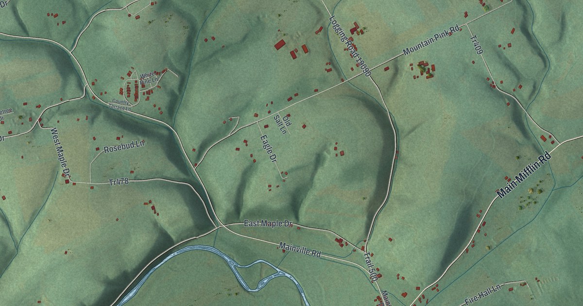 Map of Main, Pennsylvania in 2026