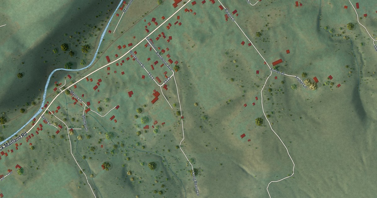 Map of Maitland, Pennsylvania in 2026