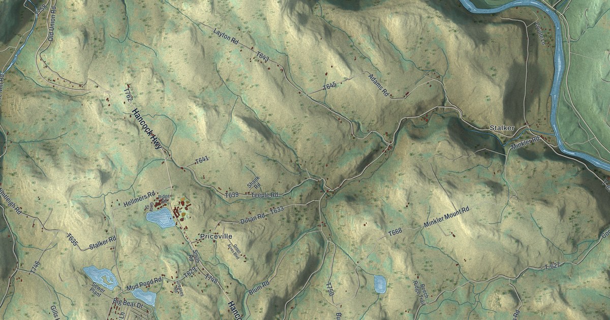 Map of Manchester, Wayne County, Pennsylvania in 2026