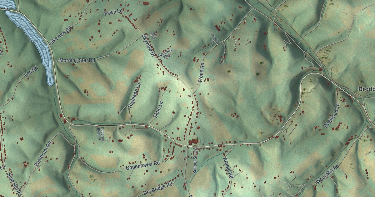 Map of Manheim, York County, Pennsylvania in 2026