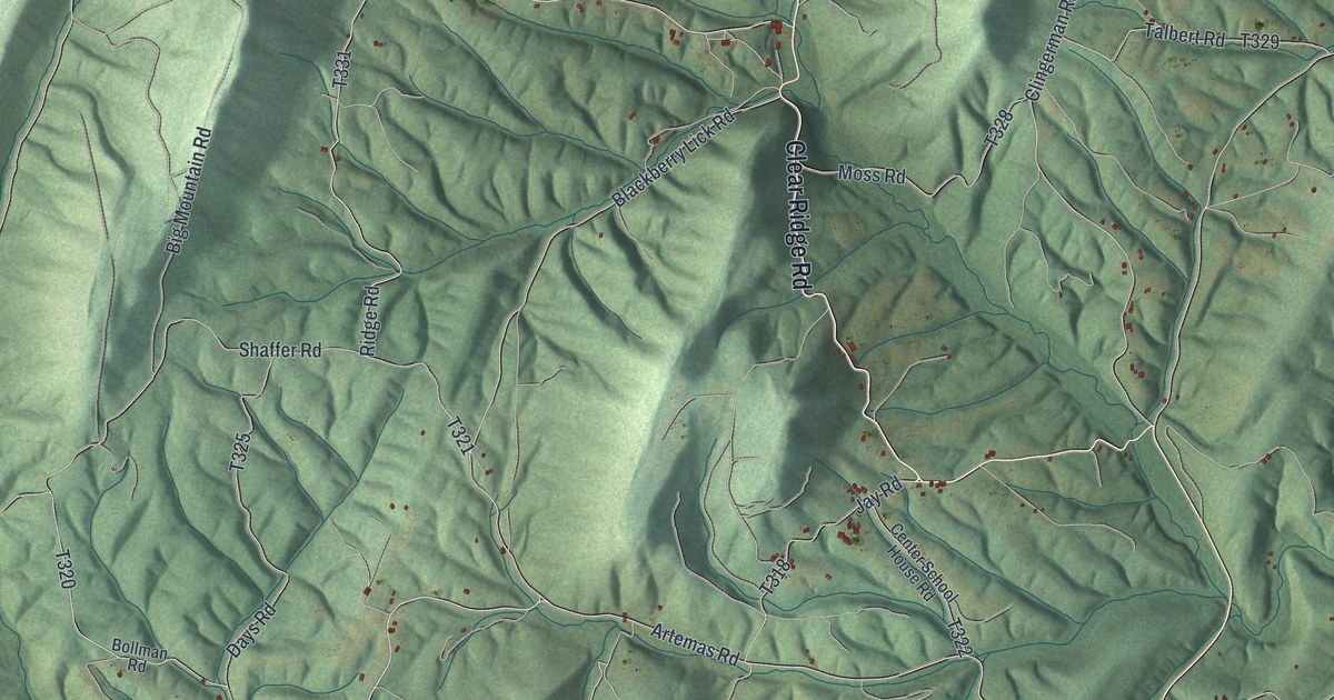 Map of Mann, Pennsylvania in 2026
