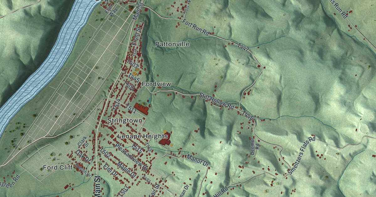 Map of Manor, Armstrong County, Pennsylvania in 2026