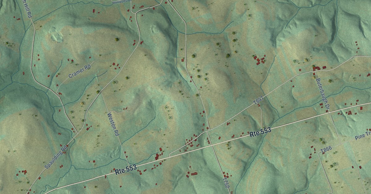 Detailed Map of Manor, Indiana County, Pennsylvania