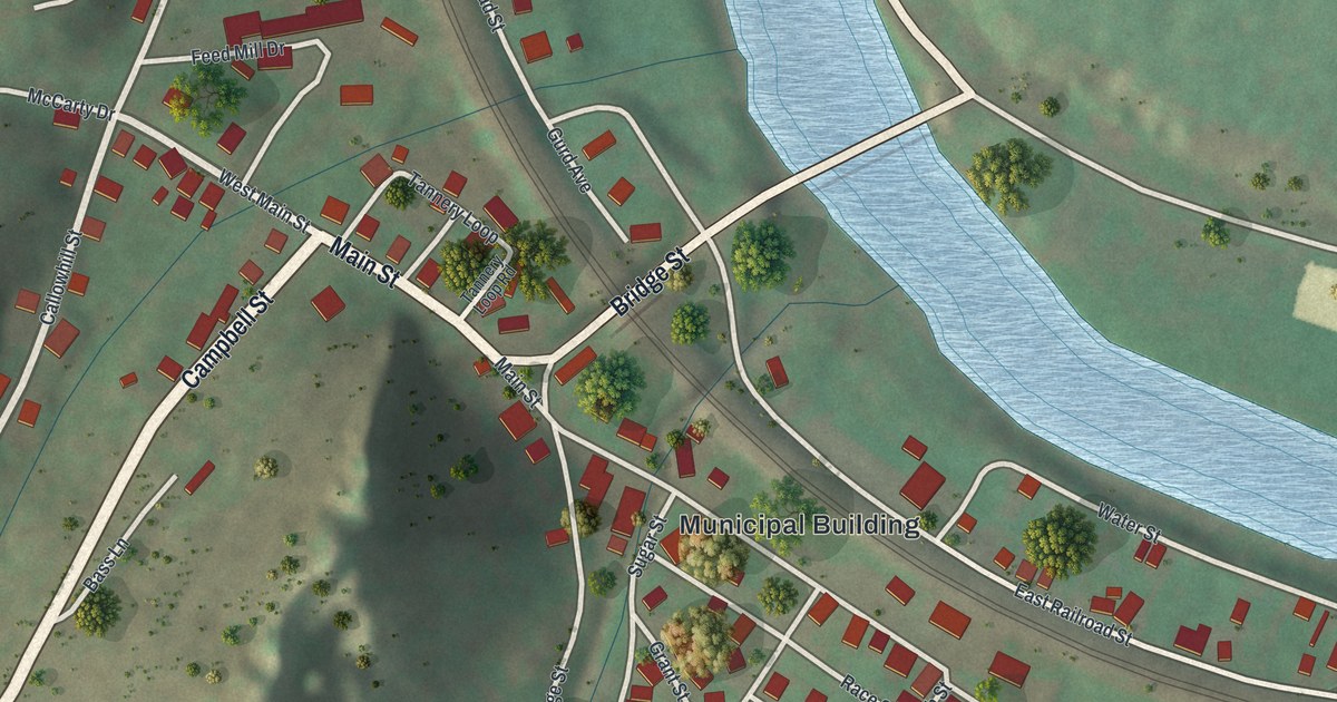 Map of Mapleton, Pennsylvania in 2026