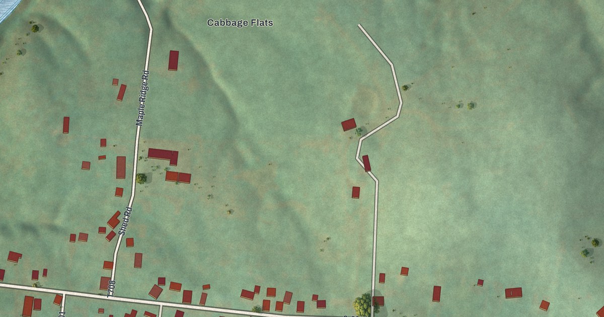 Map of Mapletown, Pennsylvania in 2026