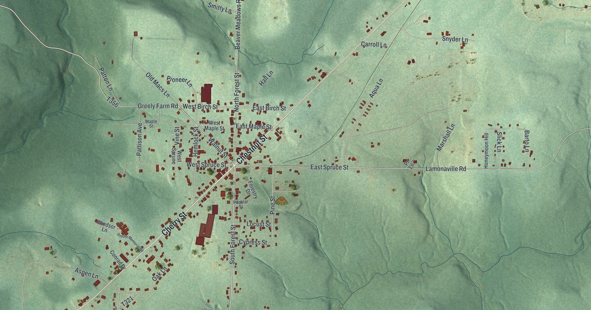 Map of Marienville, Pennsylvania in 2026