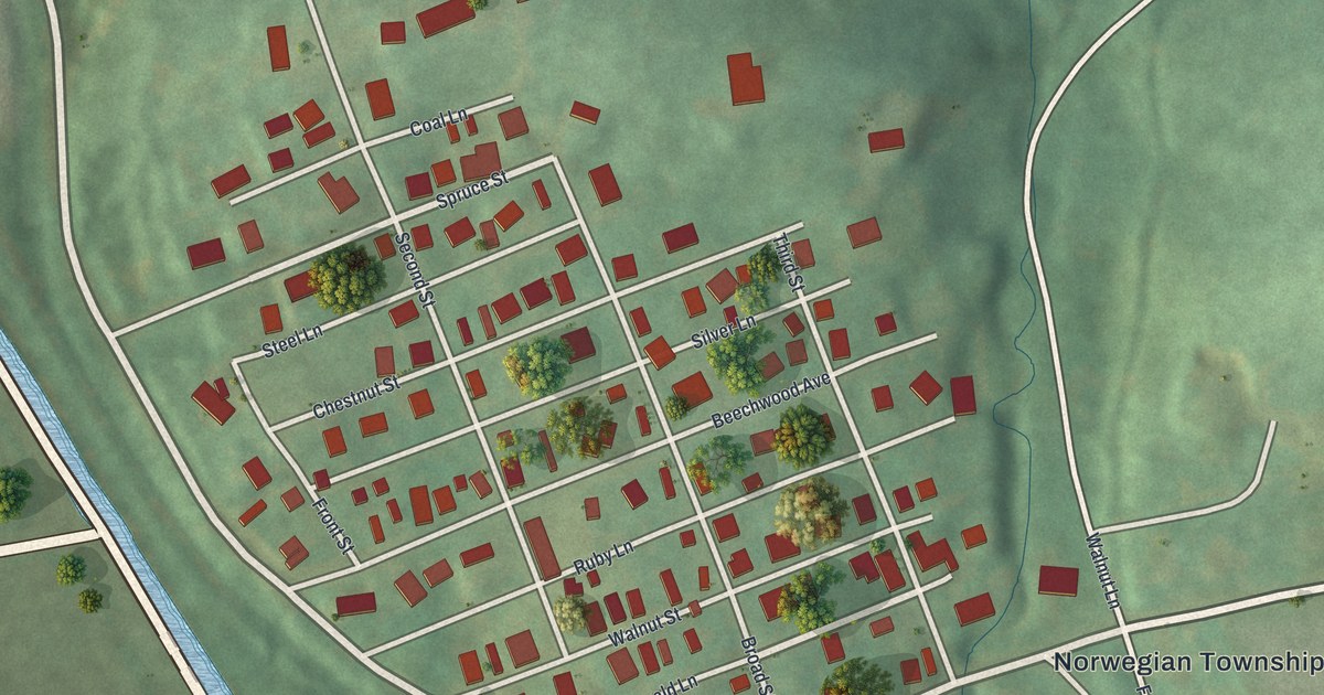 Map of Marlin, Pennsylvania in 2026
