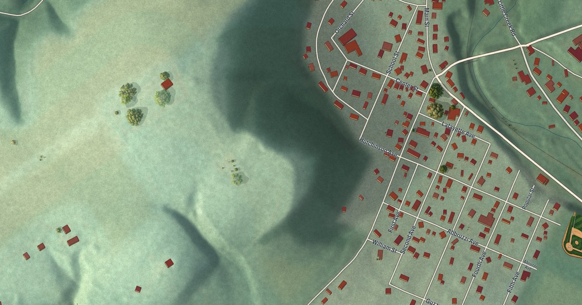 Map of Martins Creek, Pennsylvania in 2026