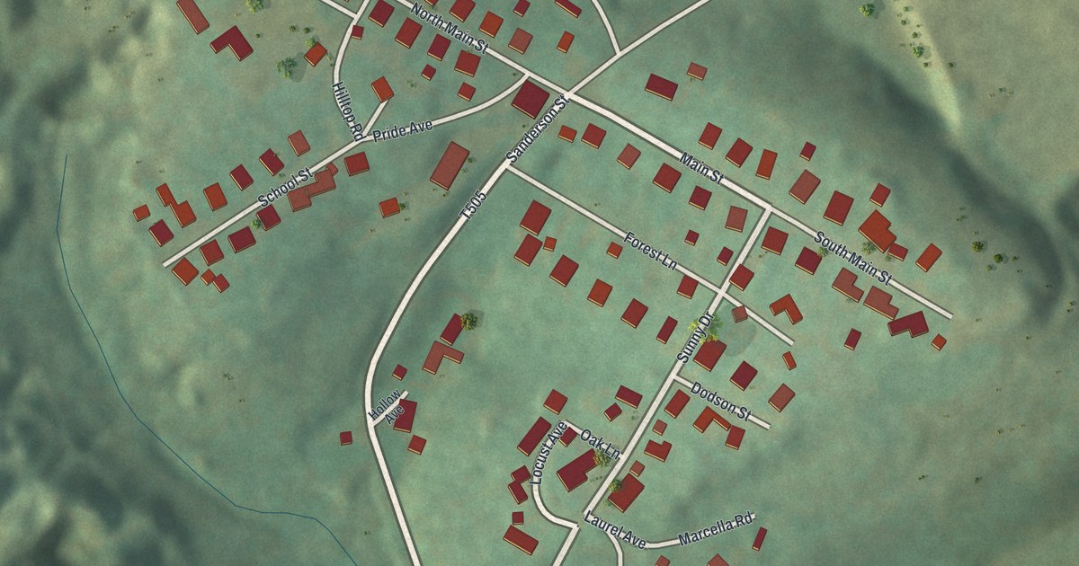 Map of Maryd, Pennsylvania in 2026