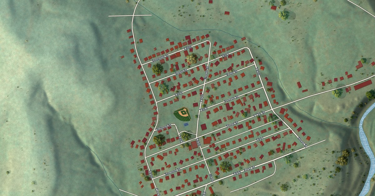 Map of Mather, Pennsylvania in 2026