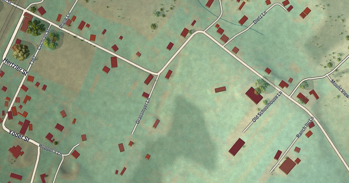 Map of Mattawana, Pennsylvania in 2026