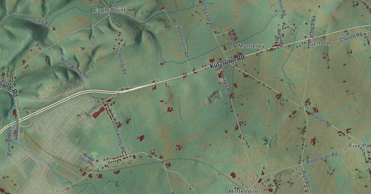 Map of Maxatawny, Pennsylvania in 2026