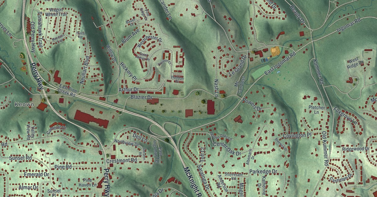 Map of McCandless, Pennsylvania in 2026