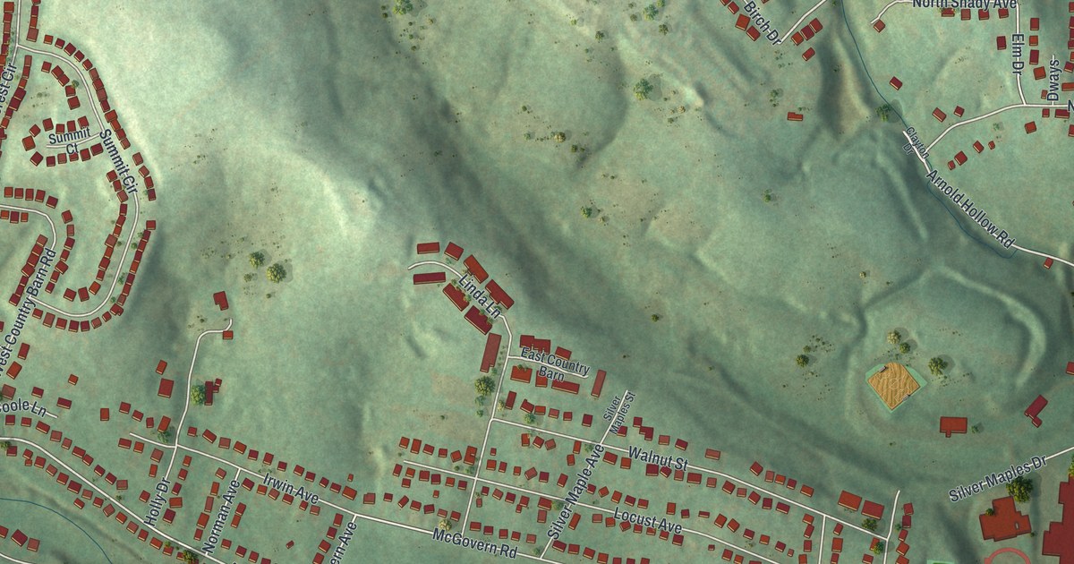 Map of McGovern, Pennsylvania in 2026