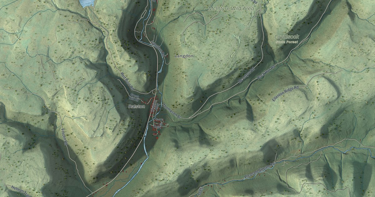 Map of McIntyre, Pennsylvania in 2026