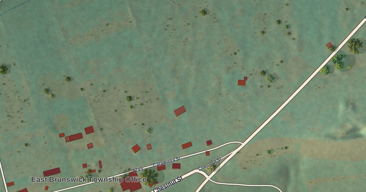 Map of McKeansburg, Pennsylvania in 2026