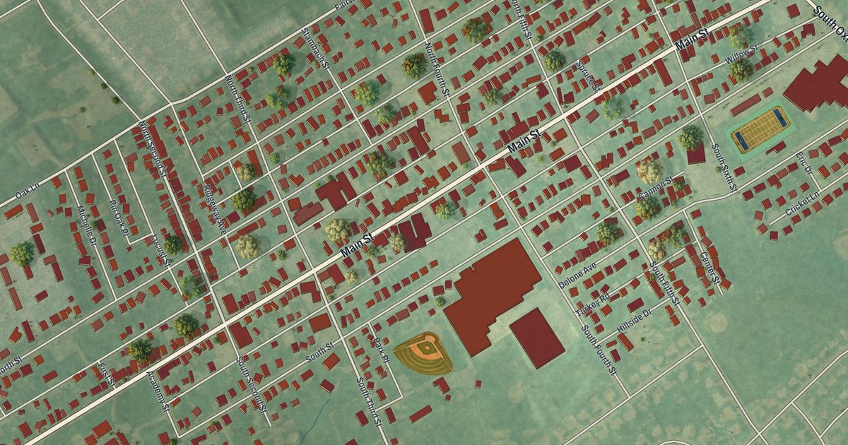 Map of McSherrystown, Pennsylvania in 2026