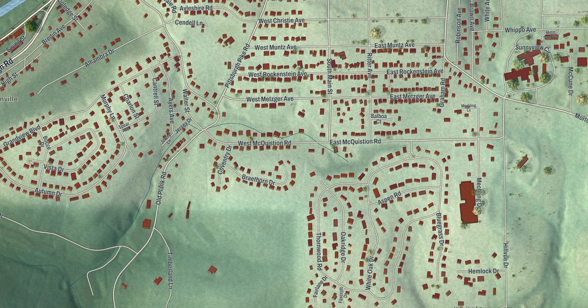 Map of Meadowood, Pennsylvania in 2026