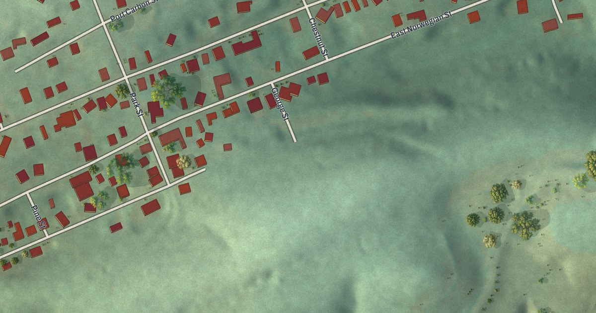 Map of Mechanicsville, Pennsylvania in 2026