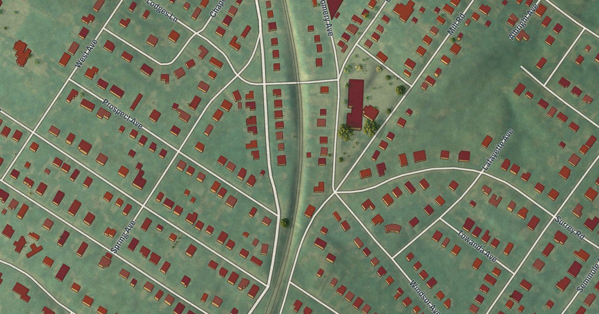 Map of Melrose Park, Pennsylvania in 2026