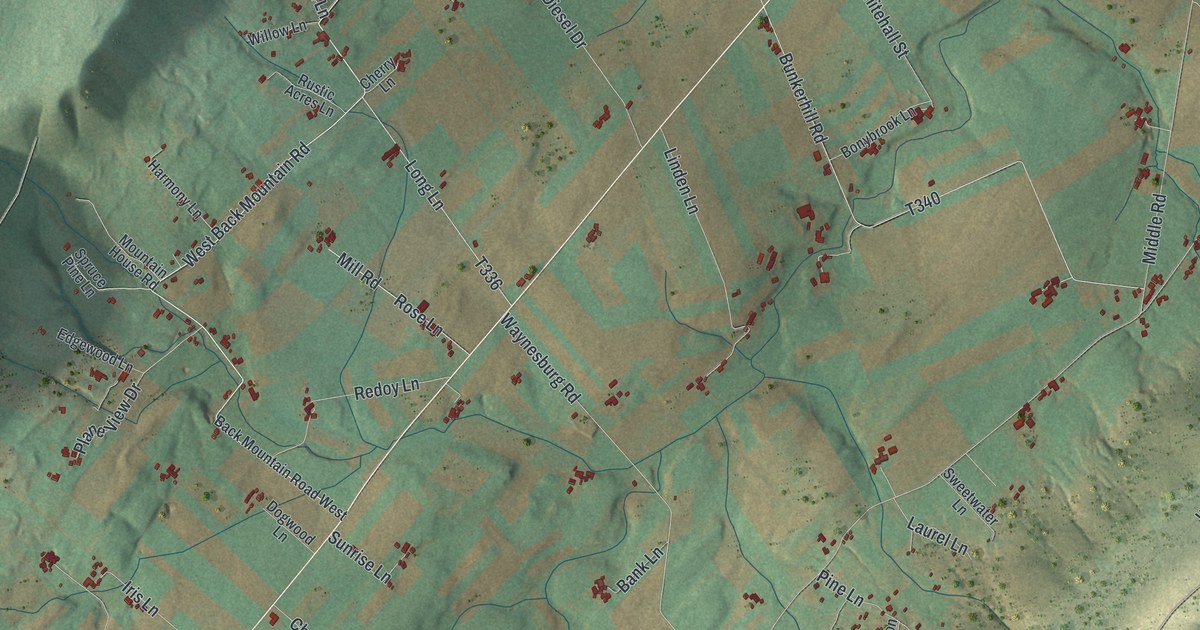 Map of Menno, Pennsylvania in 2026