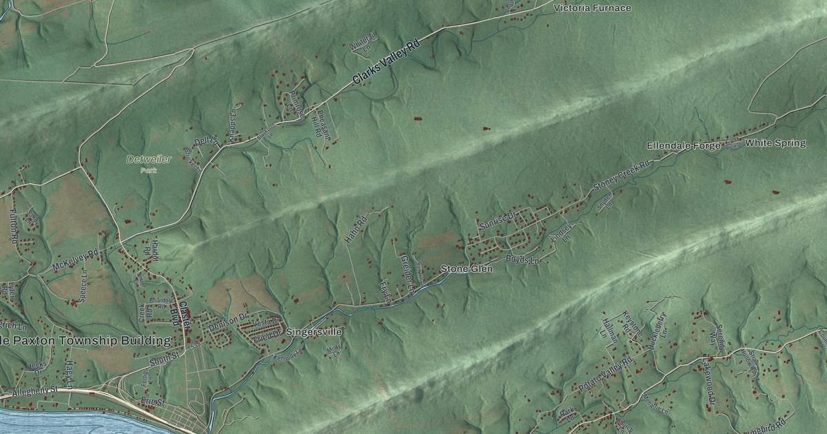 Map of Middle Paxton, Pennsylvania in 2026