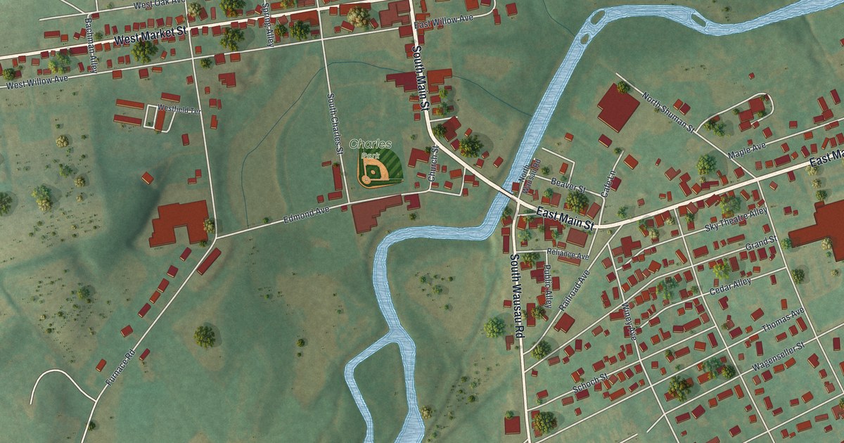 Map of Middleburg, Pennsylvania in 2026
