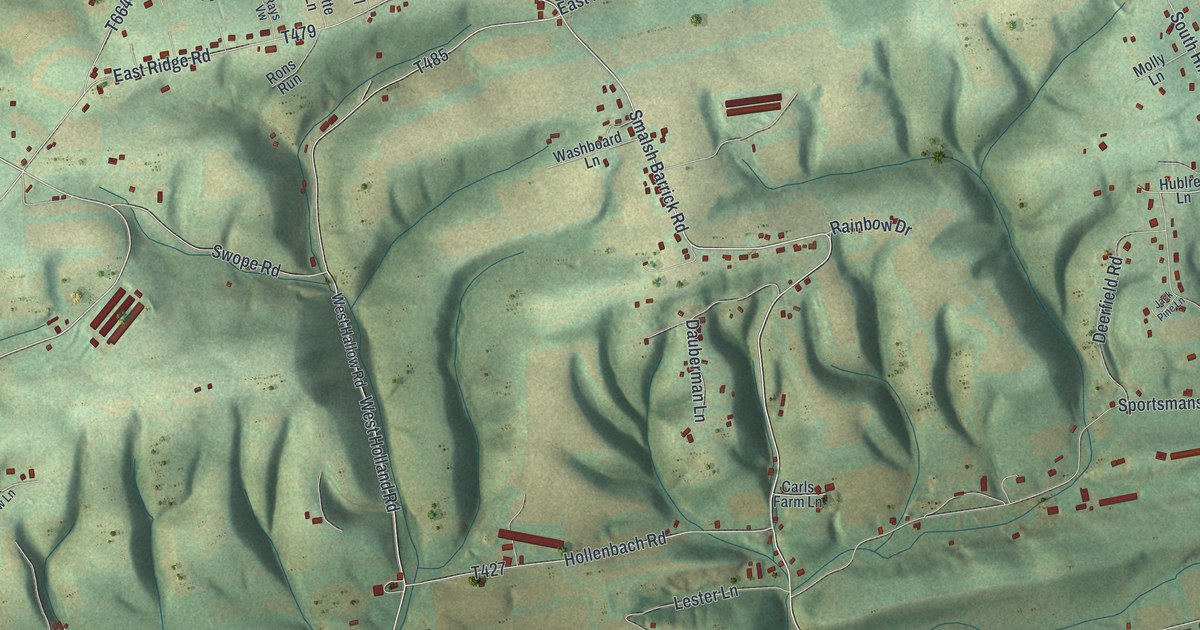 Map of Middlecreek, Snyder County, Pennsylvania in 2026