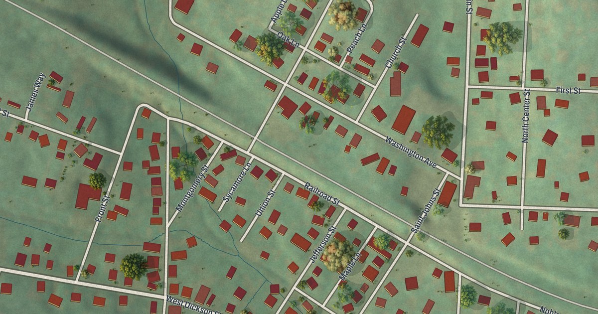 Map of Midway, Pennsylvania in 2026