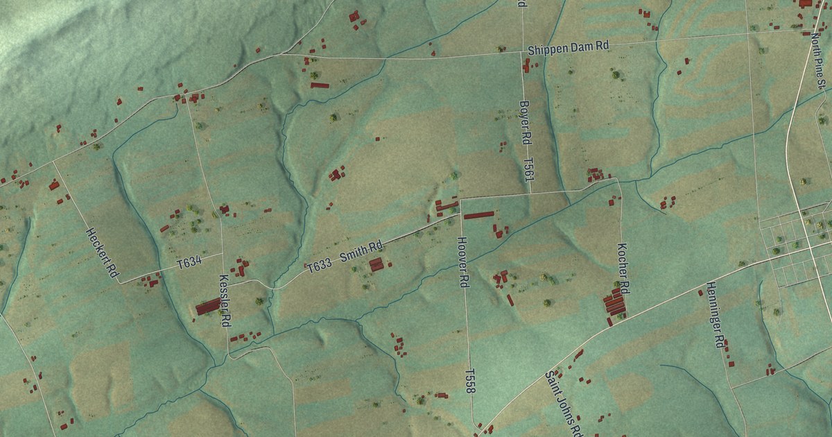 Map of Mifflin, Dauphin County, Pennsylvania in 2026