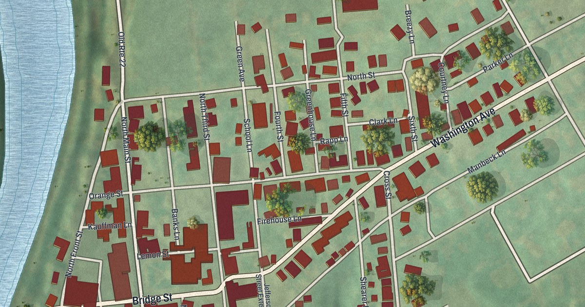 Map of Mifflintown, Pennsylvania in 2026