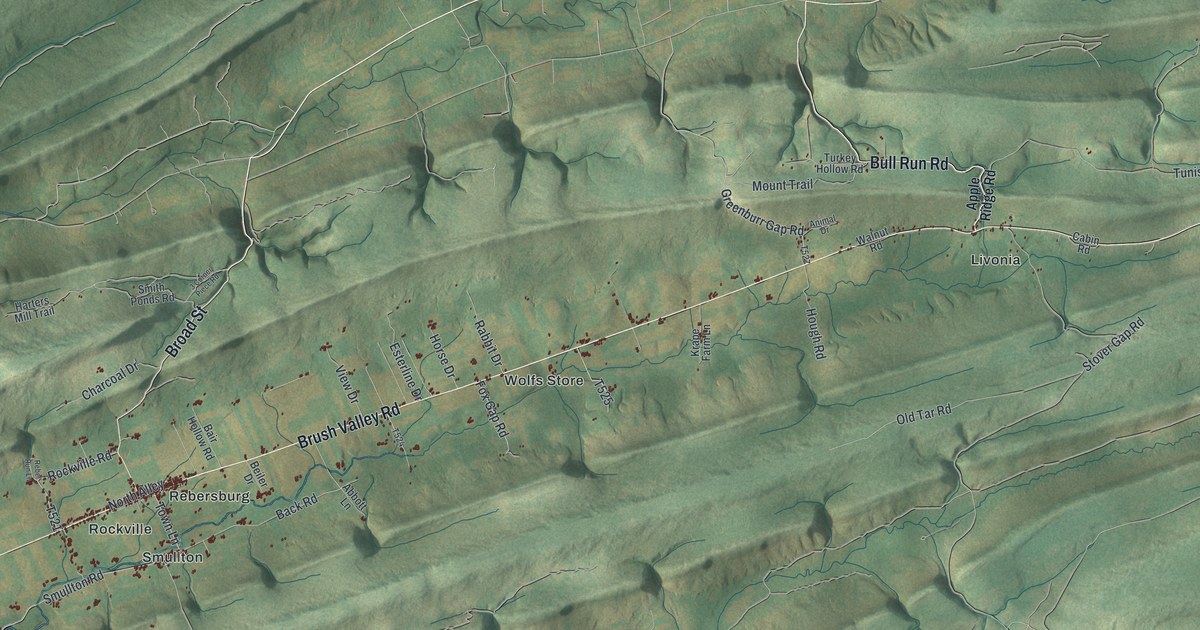 Map of Miles, Pennsylvania in 2026