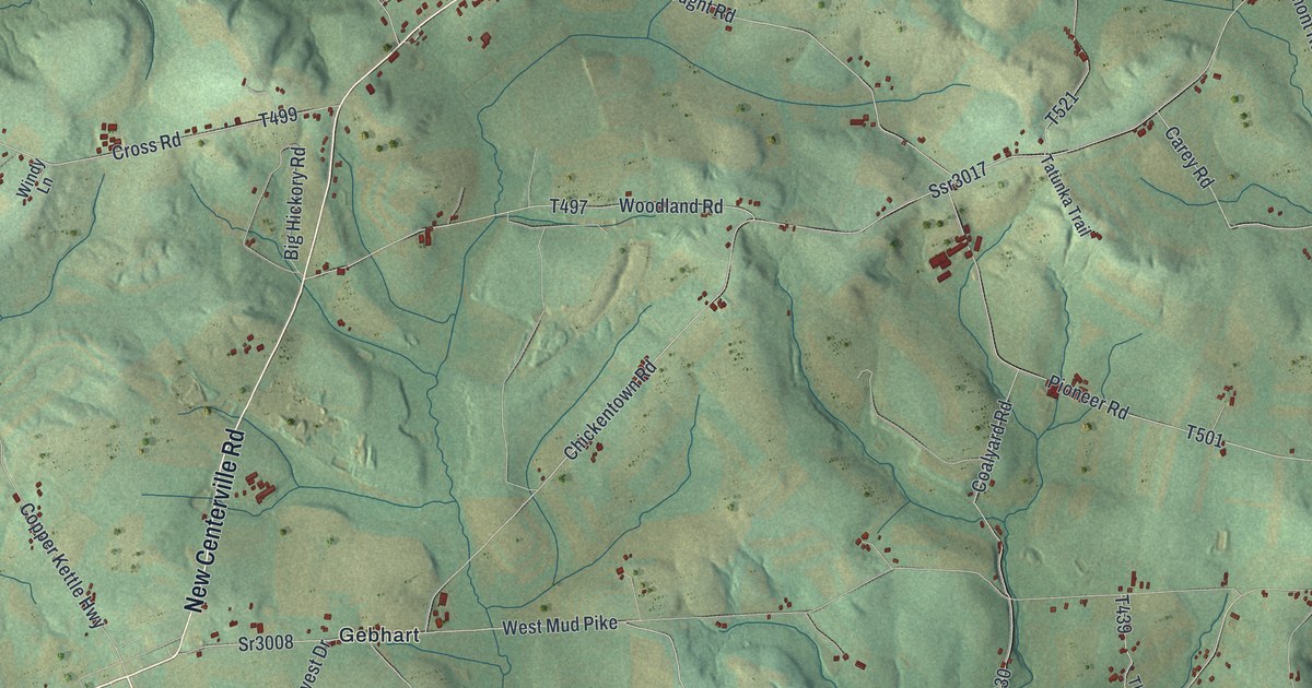 Map of Milford, Somerset County, Pennsylvania in 2026