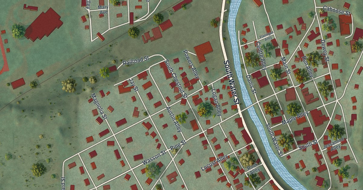 Map of Mill Hall, Pennsylvania in 2026