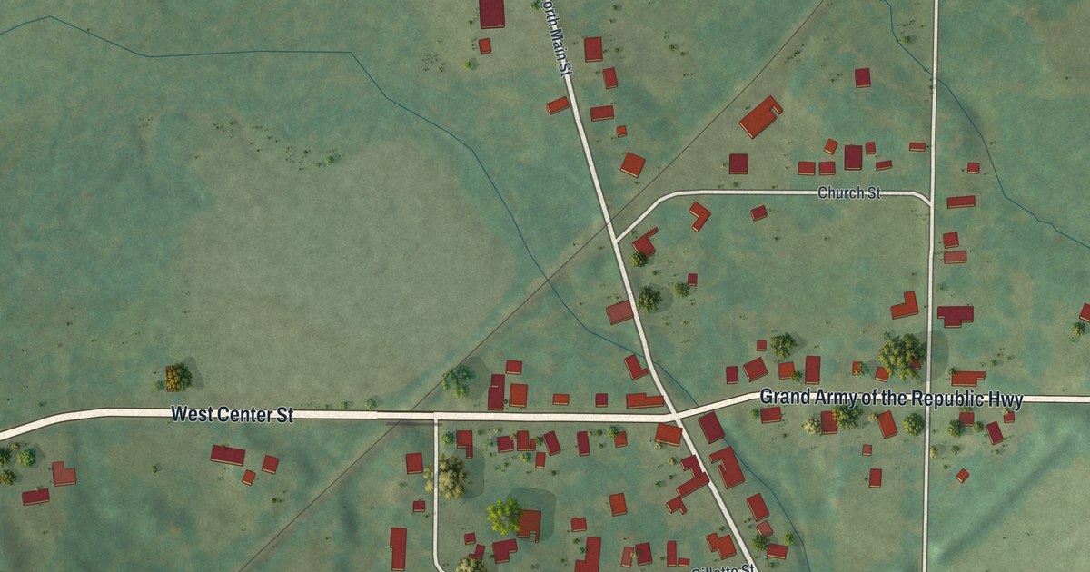 Map of Mill Village, Pennsylvania in 2026