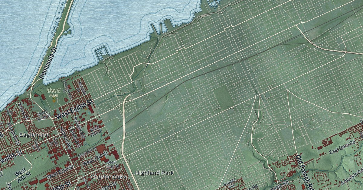Map of Millcreek, Erie County, Pennsylvania in 2026