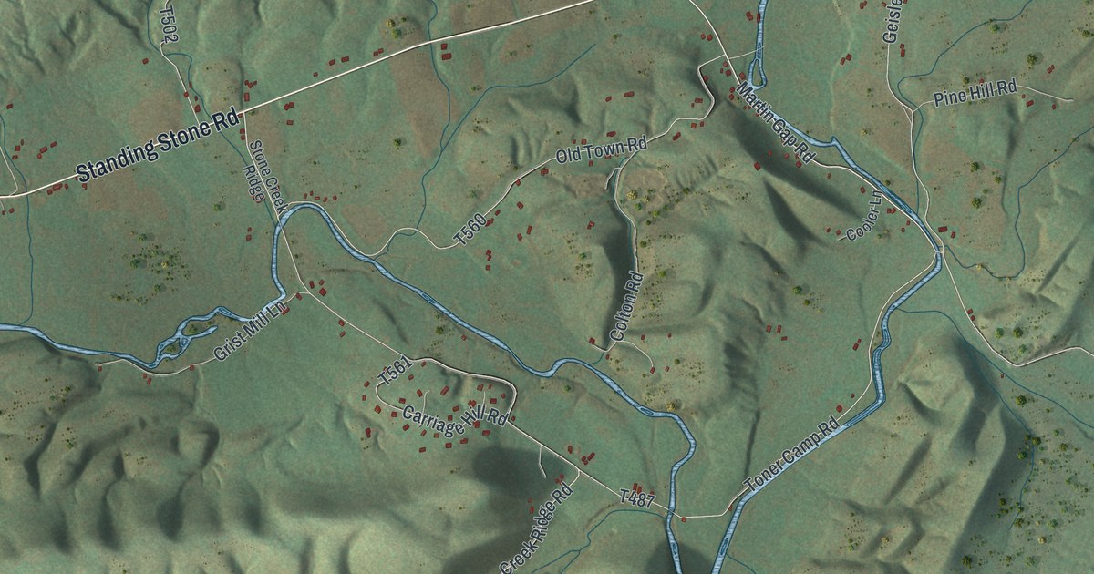 Map of Miller, Huntingdon County, Pennsylvania in 2026