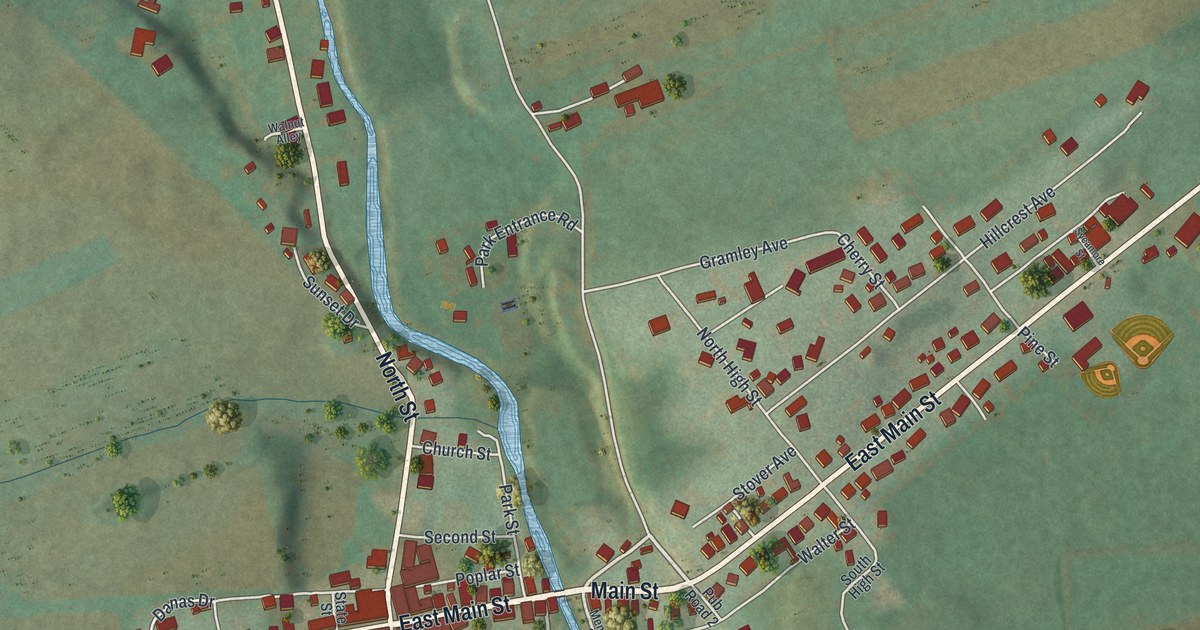 Map of Millheim, Pennsylvania in 2026