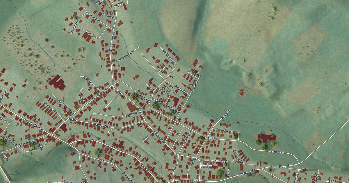 Map of Milroy, Pennsylvania in 2026