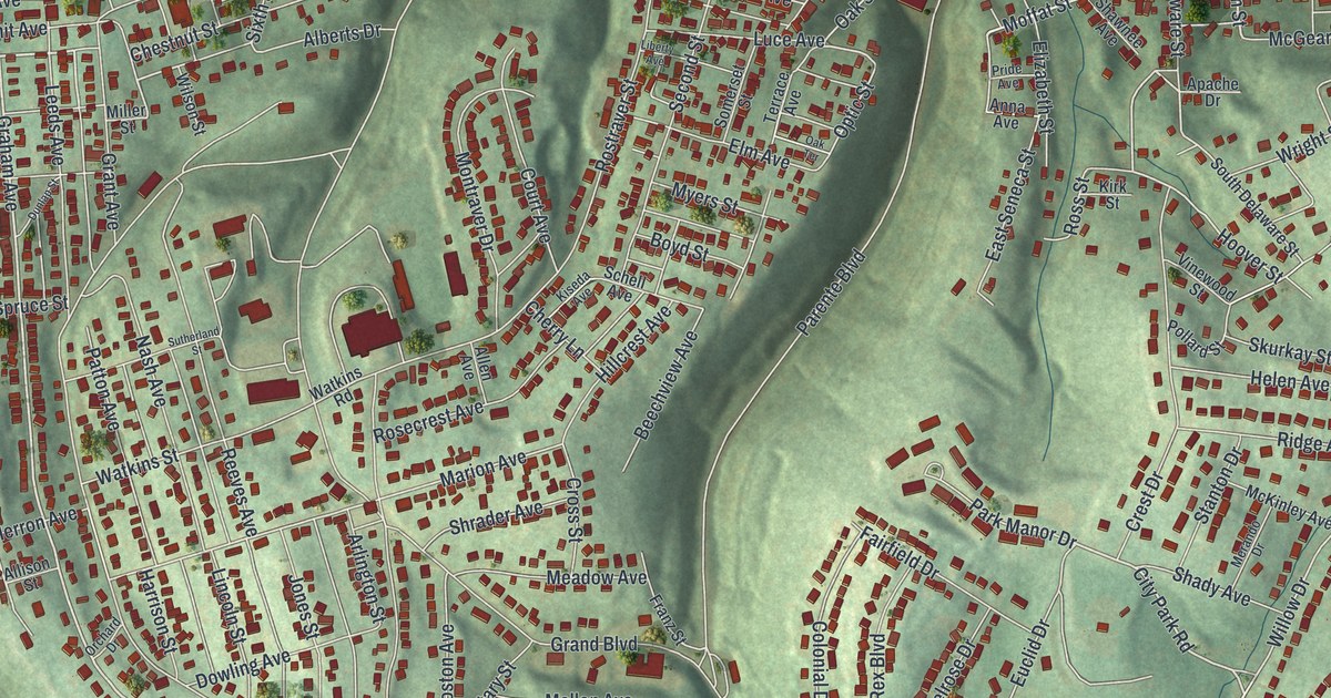 Map of Monessen, Pennsylvania in 2026