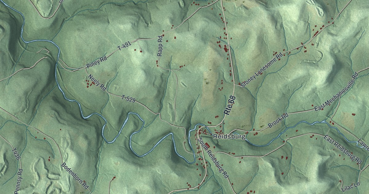 Map of Monroe, Clarion County, Pennsylvania in 2026