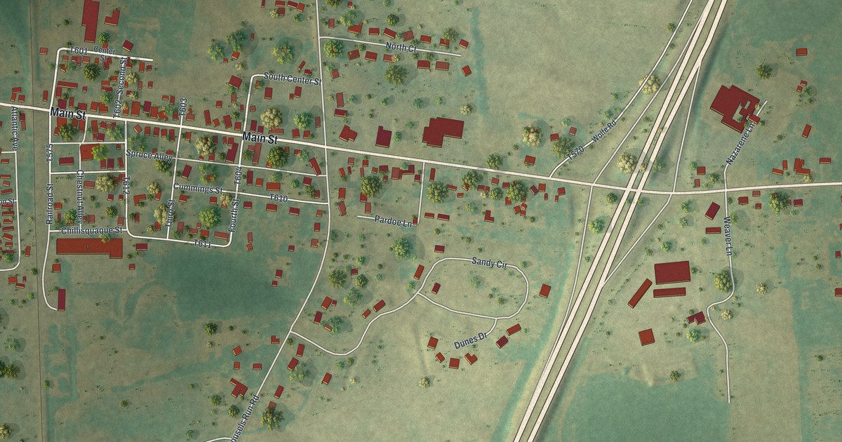 Map of Montandon, Pennsylvania in 2026